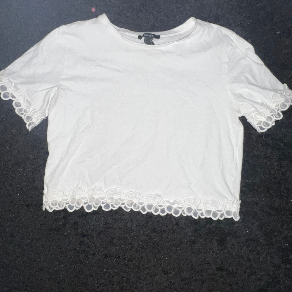 White summer shirt